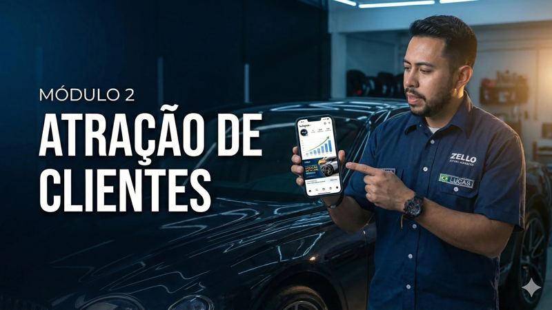 Capa do módulo 2: Atração de clientes